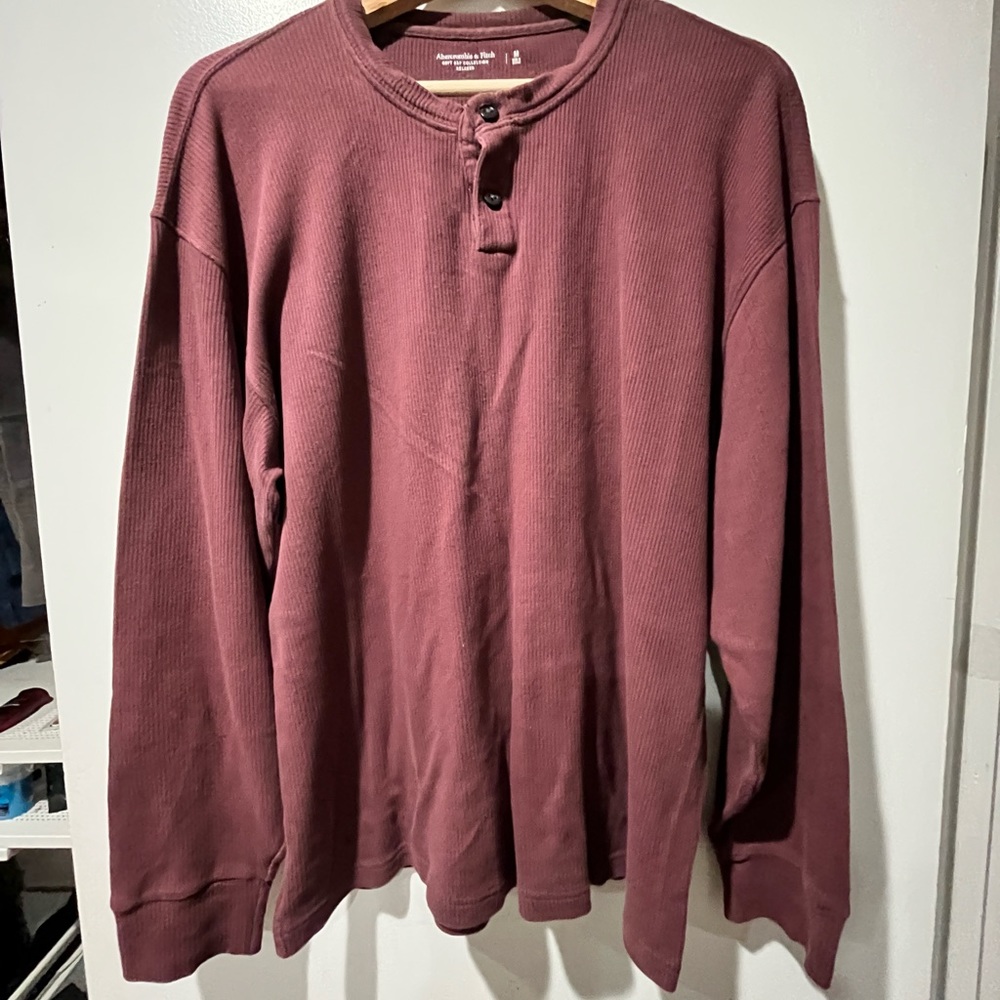 Men’s Henley T-shirt Relaxed Medium